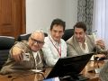 Накануне дней голосования прошёл брифинг членов Избирательной комиссии Свердловской области с международными наблюдателями и экспертами