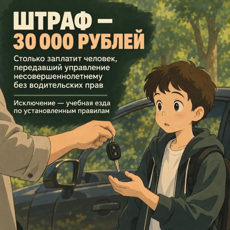 Доверить ребенку руль — не безобидное развлечение Доверить ребенку руль — не безобидное развлечение