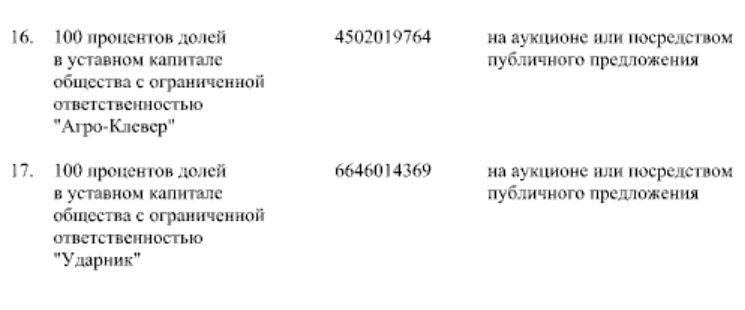 Четыре национализированных компании бывших уральских олигархов Боброва и Бикова готовят к продаже Четыре национализированных компании бывших уральских олигархов Боброва и Бикова готовят к продаже