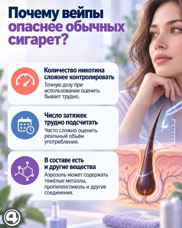 Как курение вейпов влияет на рост седых волос, рассказал эксперт Как курение вейпов влияет на рост седых волос, рассказал эксперт