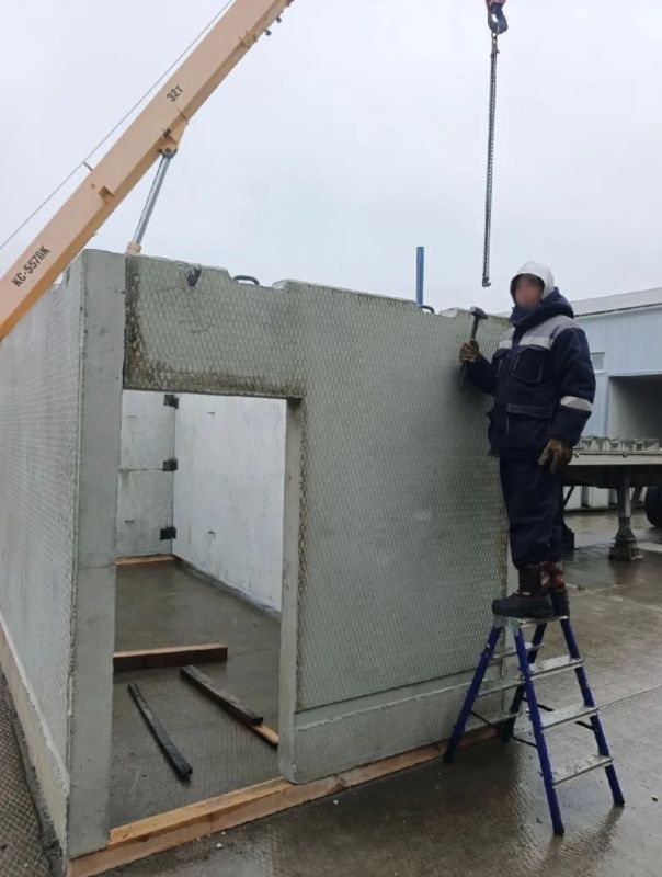 В УФИЦ КП-45 запущено производство железобетонных укрытий для защиты от БПЛА В УФИЦ КП-45 запущено производство железобетонных укрытий для защиты от БПЛА