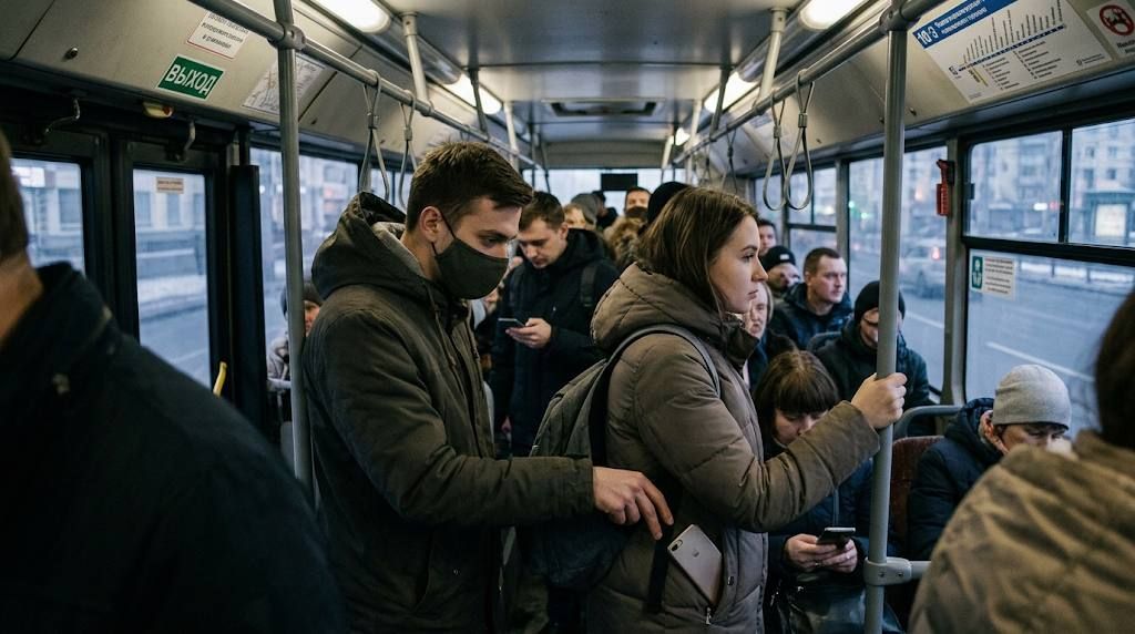 В автобусе № 67 в Екатеринбурге карманник и его компания устроили драку