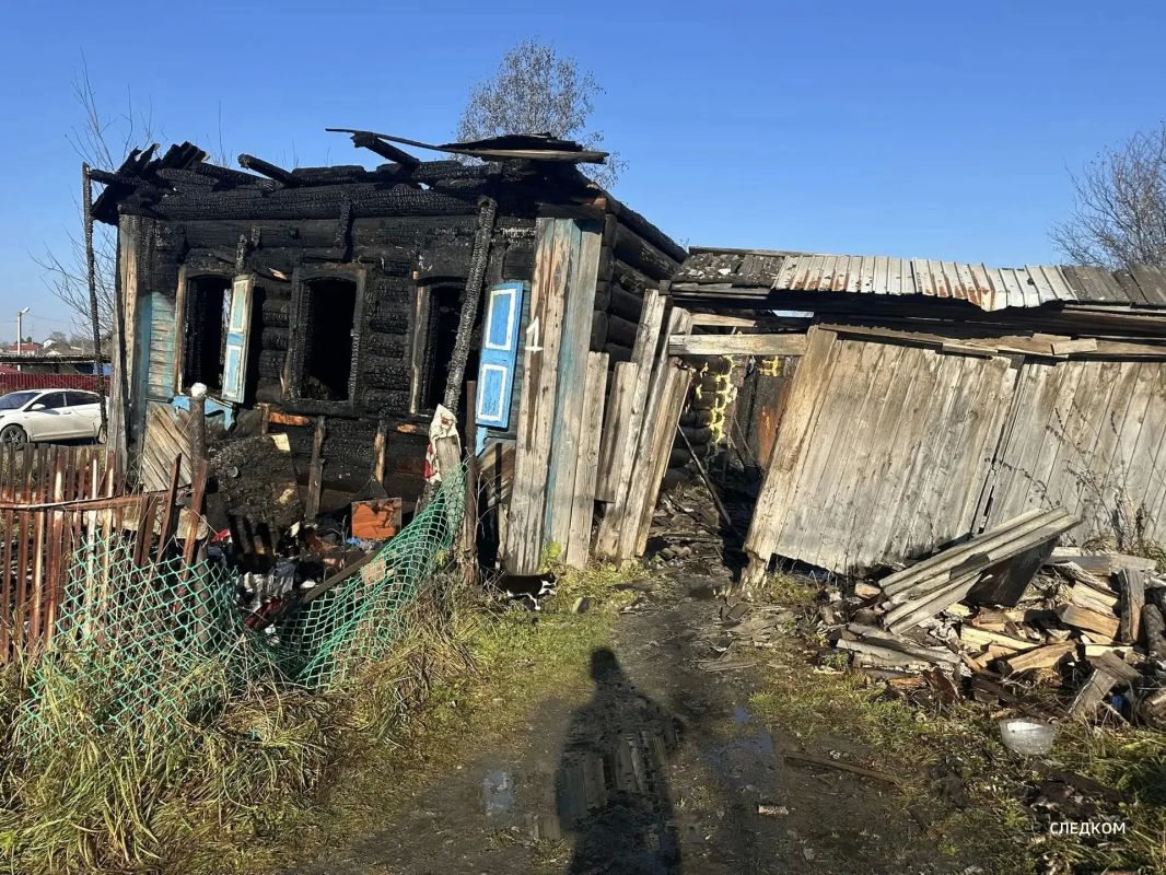 Ребенок погиб, спасая бабушку и собаку при пожаре в Свердловской области, сообщил глава пресс-службы МВД по региону Валерий Горелых