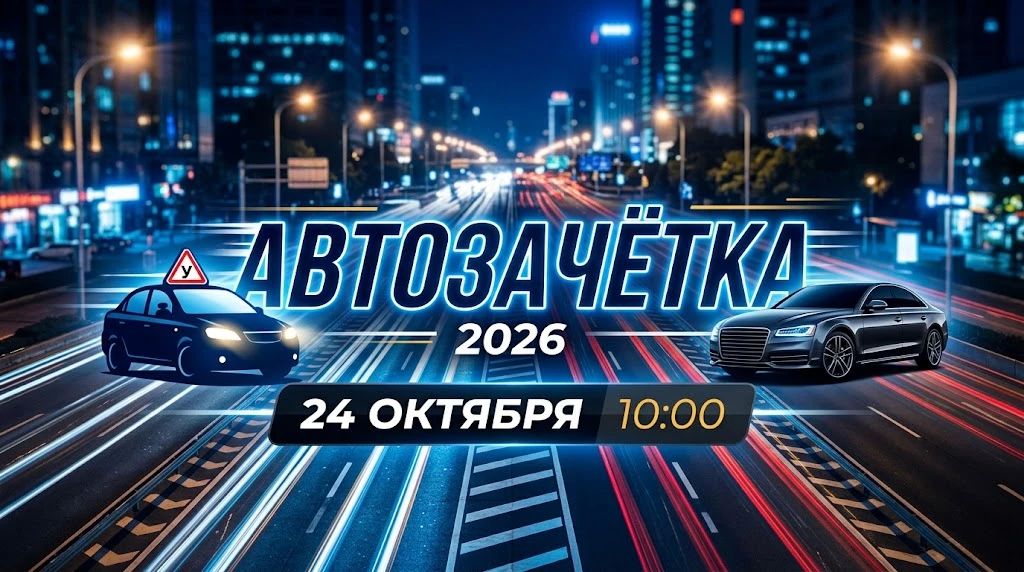 Госавтоинспекция Свердловской области приглашает мастеров автошкол и молодых водителей принять участие в областном конкурсе «АвтоЗачётка-2026»