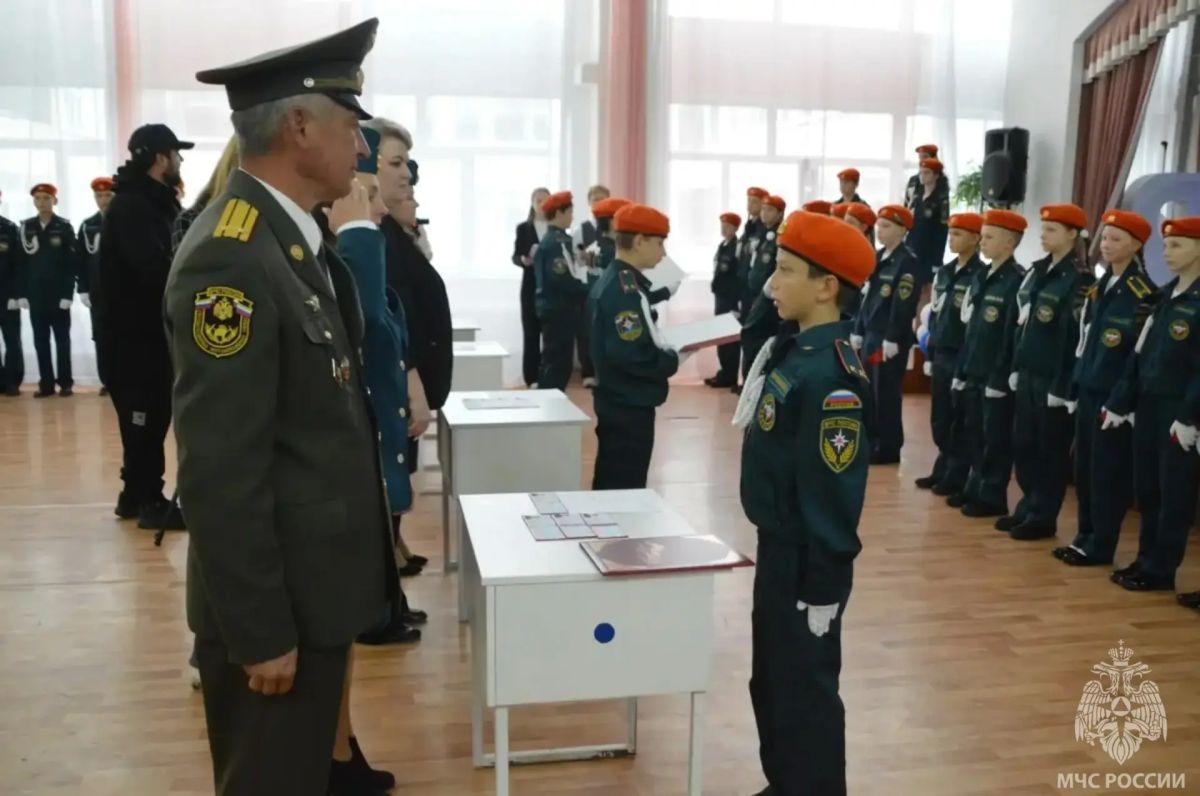 Юные спасатели Богдановича произнесли клятву кадета! Юные спасатели Богдановича произнесли клятву кадета!