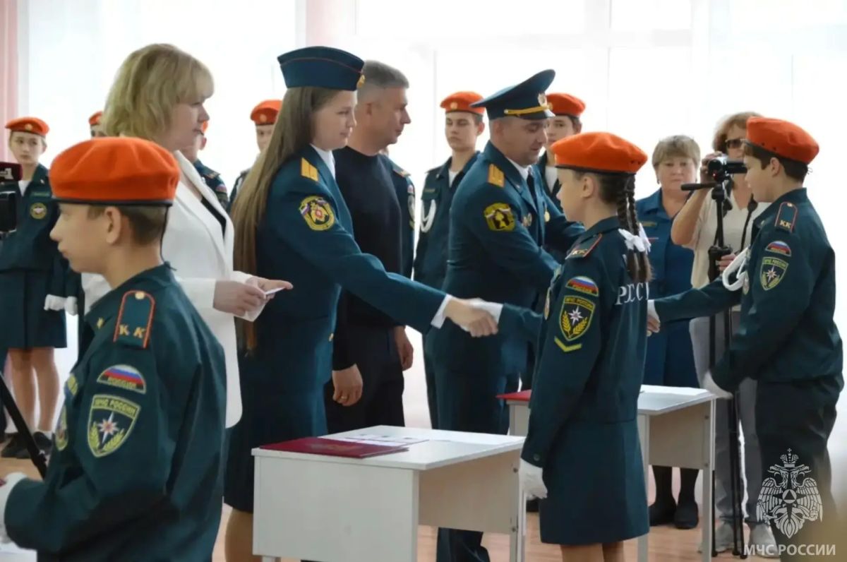 Юные спасатели Богдановича произнесли клятву кадета! Юные спасатели Богдановича произнесли клятву кадета!