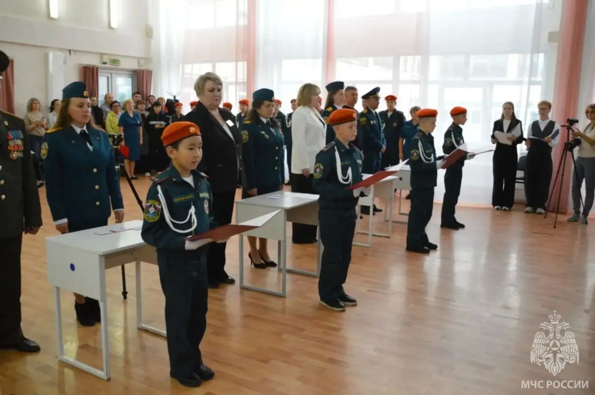 Юные спасатели Богдановича произнесли клятву кадета! Юные спасатели Богдановича произнесли клятву кадета!