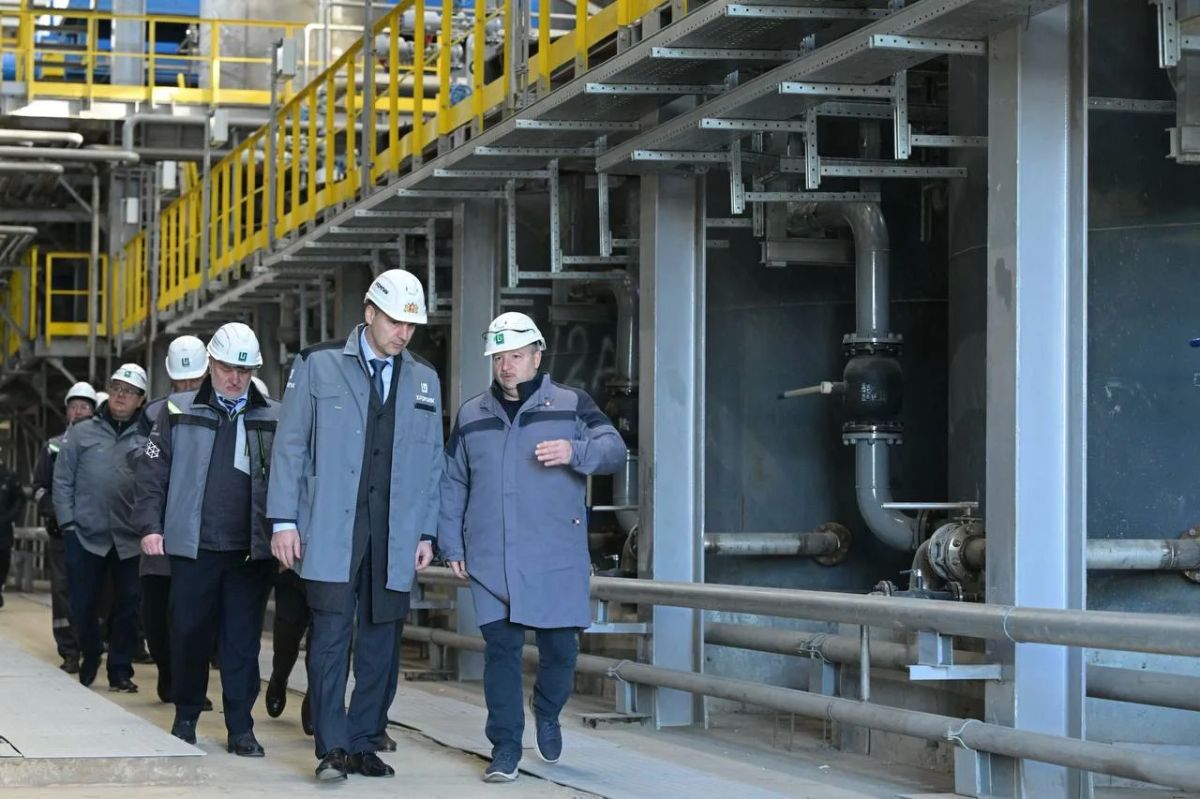 Новый цех на «Хромпике» в Первоуральске запустили в тестовом режиме Новый цех на «Хромпике» в Первоуральске запустили в тестовом режиме