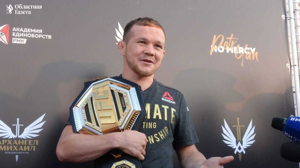 Пётр Ян предложил провести турнир UFC в Екатеринбурге