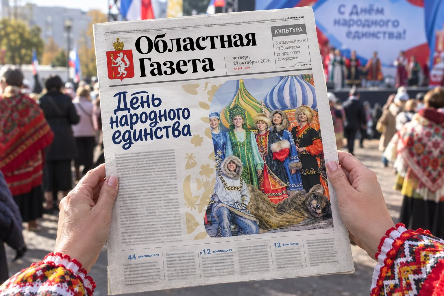 Сегодня в новом номере «Областной газеты»