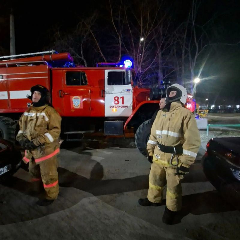 Хлопок случился в жилом доме в Богдановиче Хлопок случился в жилом доме в Богдановиче