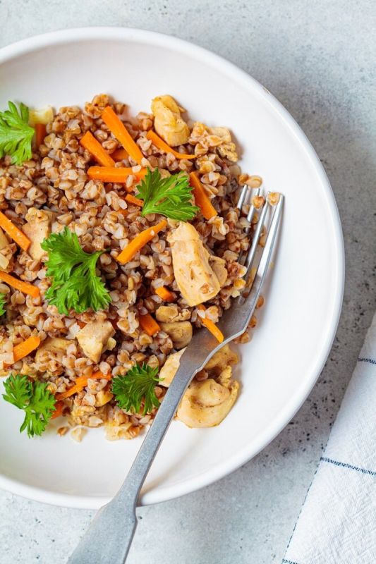 Гречка с курицей: простой рецепт для уютного ужина